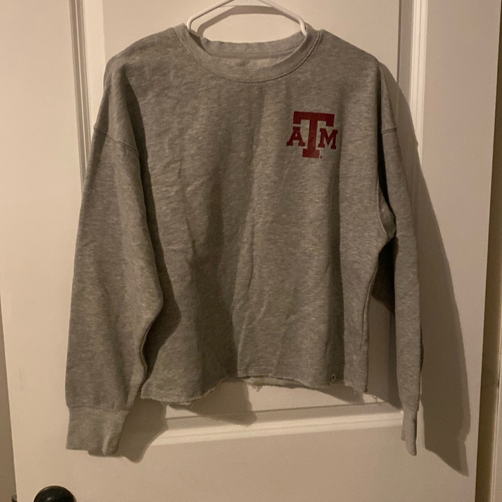 Texas A&M cropped sweatshirt